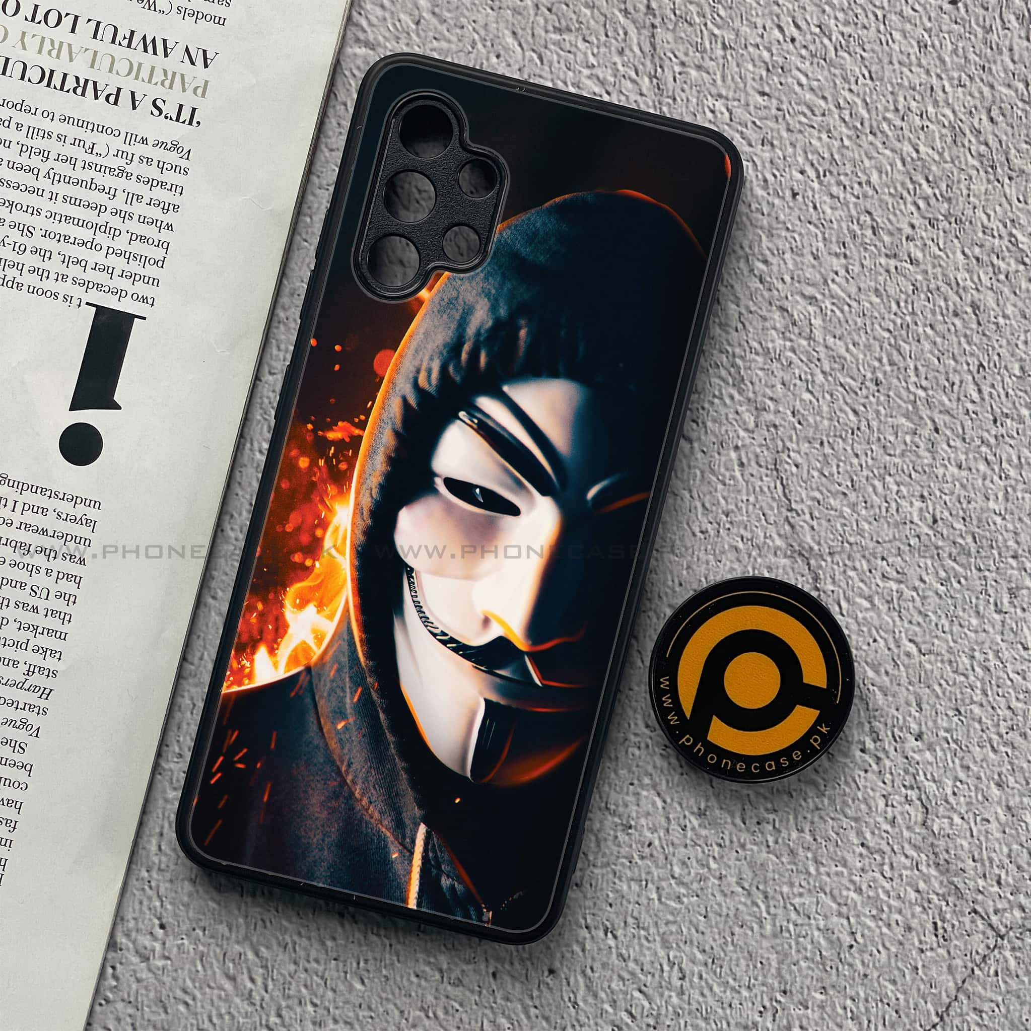 Anonymous 2.0 Series - HQ Ultra Shine Premium Metal Phone Case All Models