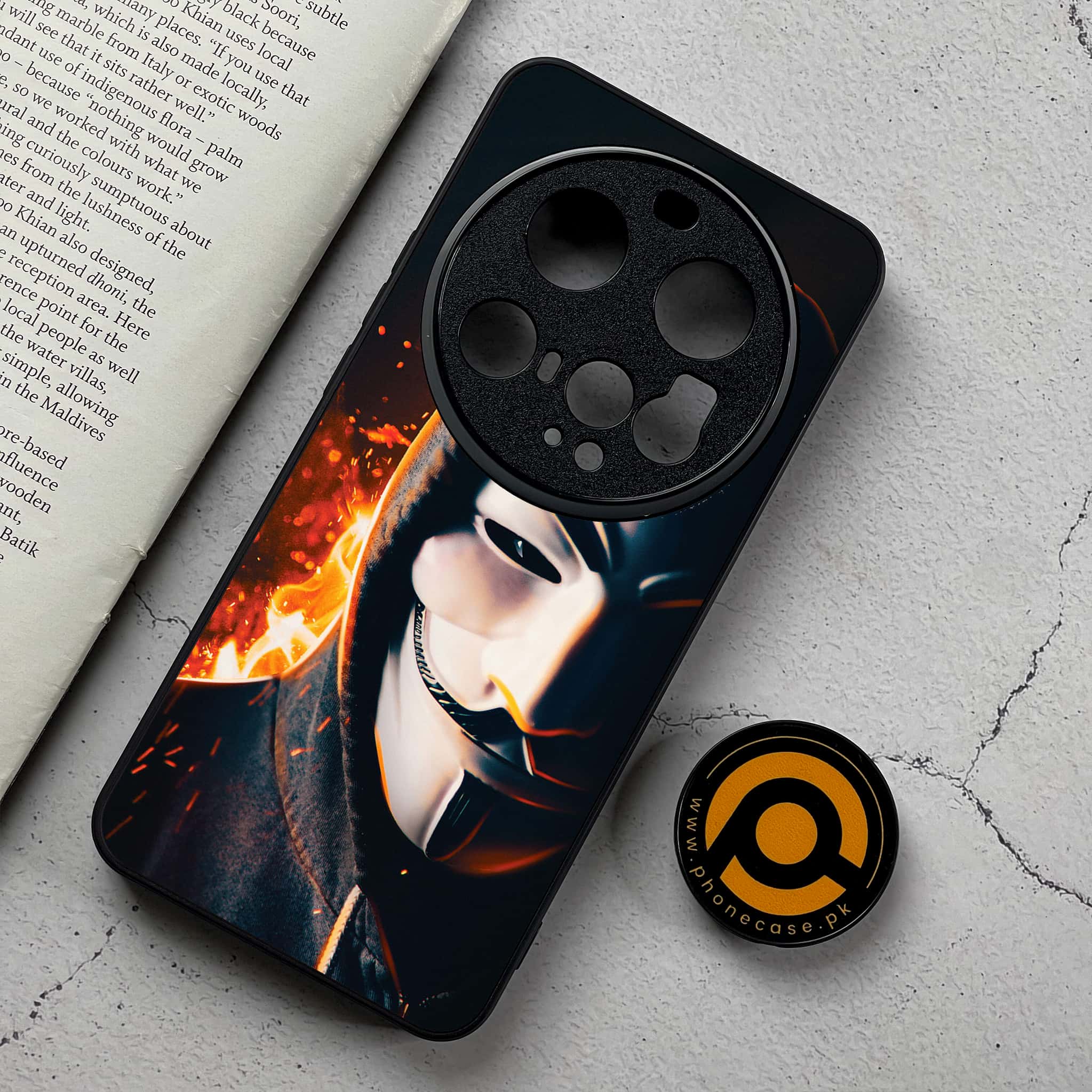 Xiaomi 15 Ultra - Anonymous 2.0 Series - Premium Metal Printed Soft Bumper Shockproof Case