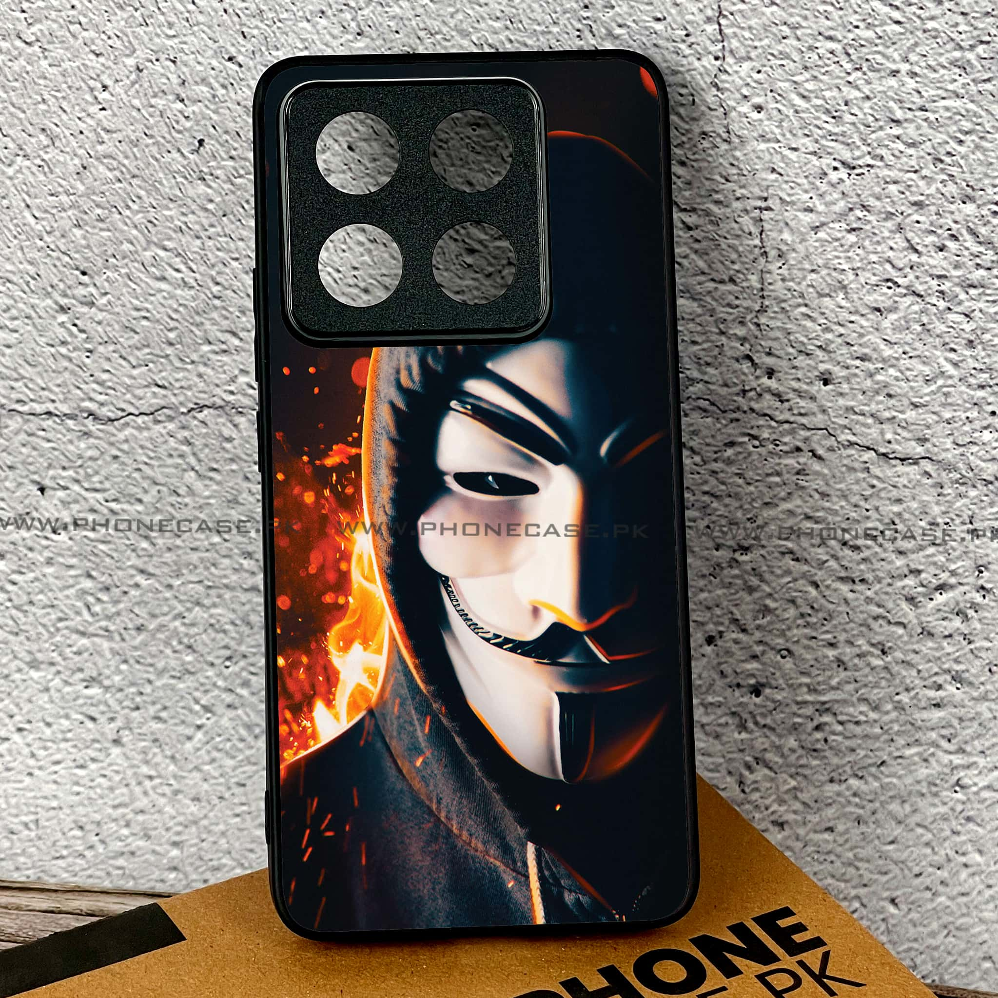 Xiaomi 14T - Anonymous 2.0 Series - Premium Printed Glass soft Bumper shock Proof Case