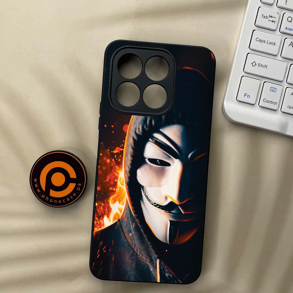 Honor X5b Plus - Anonymous 2.0 Series - Premium Metal  Printed soft Bumper shock Proof Case