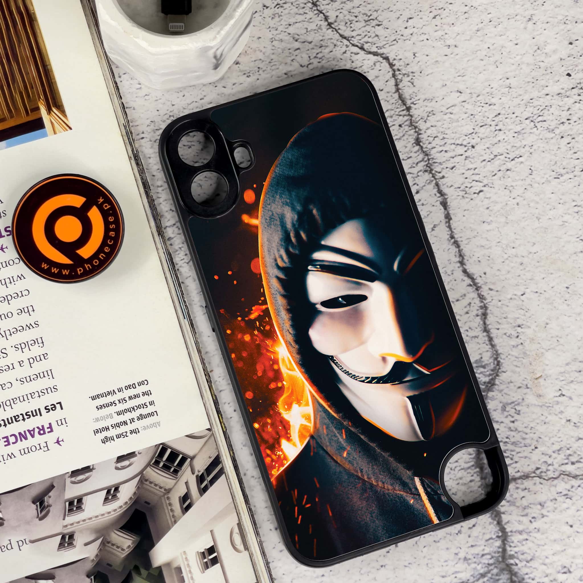 Nothing CMF Phone 1 - Anonymous 2.0 Series - Premium Metal Printed soft Bumper Shock Proof Case