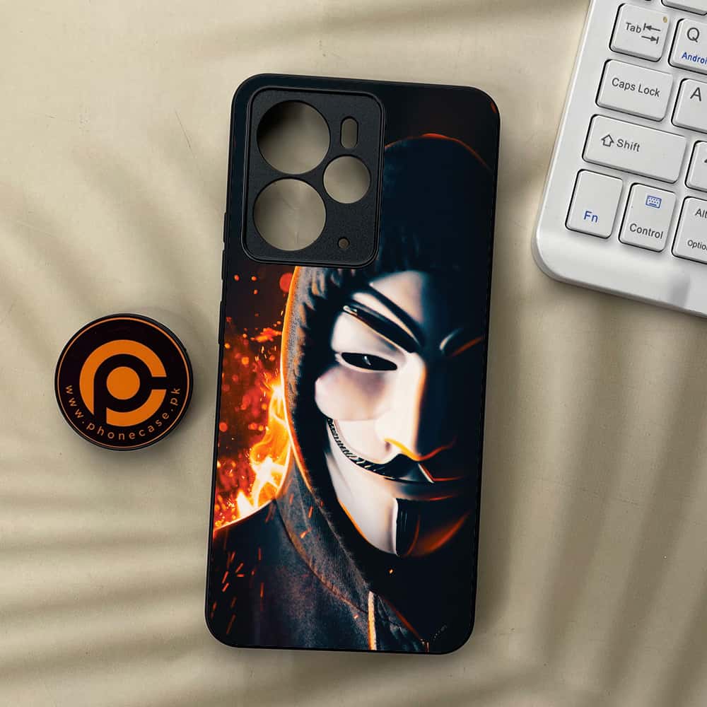 Realme 14 5G - Anonymous 2.0 Series - Premium Metal Printed soft Bumper Shock Proof Case