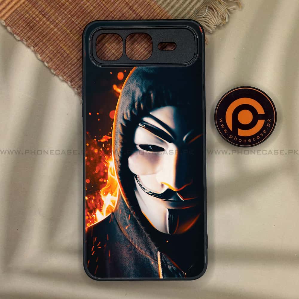 Infinix Smart 10 Plus - Anonymous 2.0 Series - Premium Metal Printed soft Bumper shock Proof Case