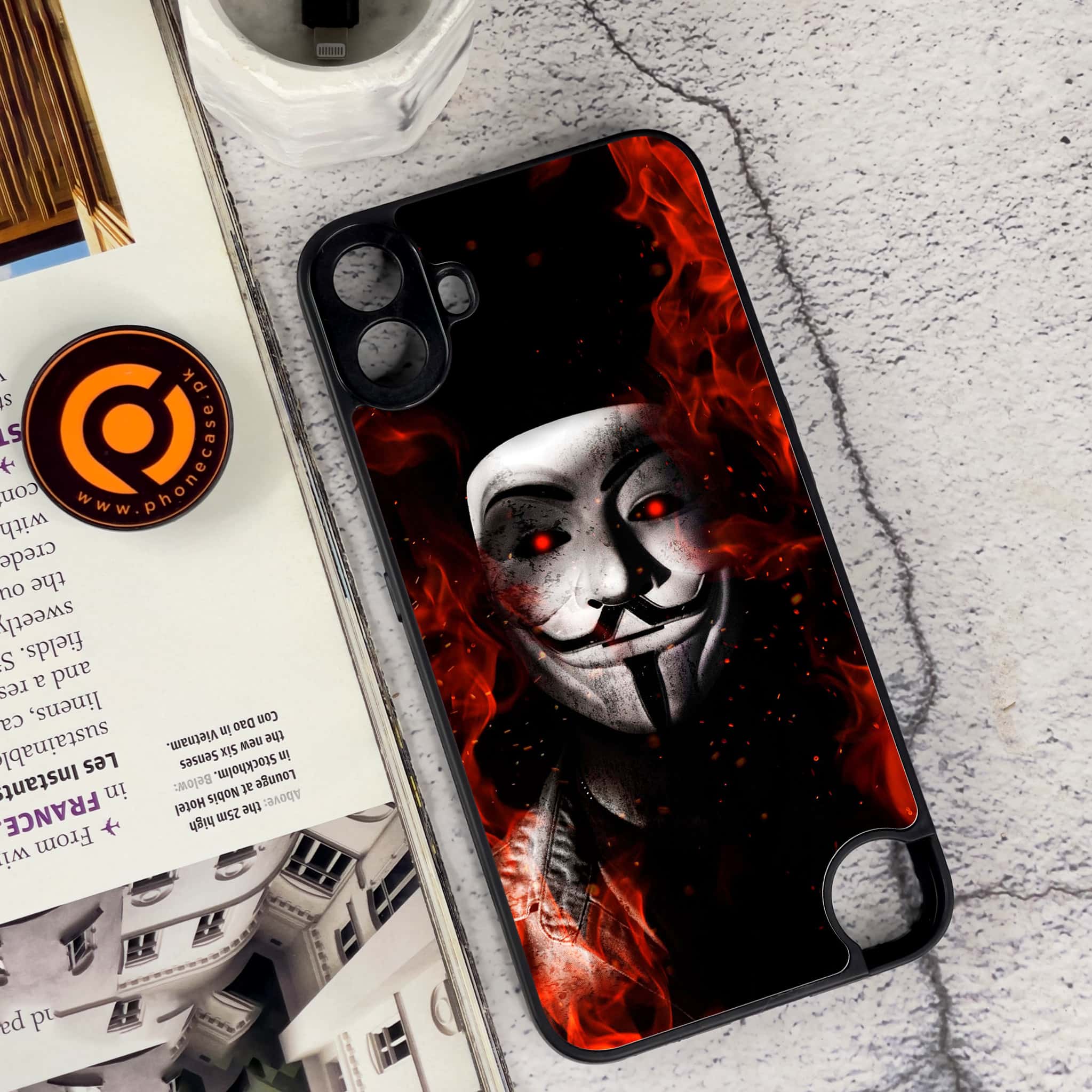 Nothing CMF Phone 1 - Anonymous 2.0 Series - Premium Metal Printed soft Bumper Shock Proof Case