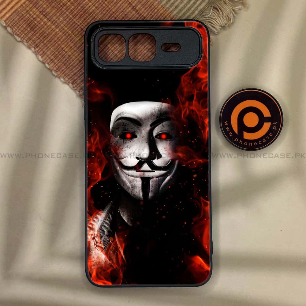 Infinix Smart 10 Plus - Anonymous 2.0 Series - Premium Metal Printed soft Bumper shock Proof Case