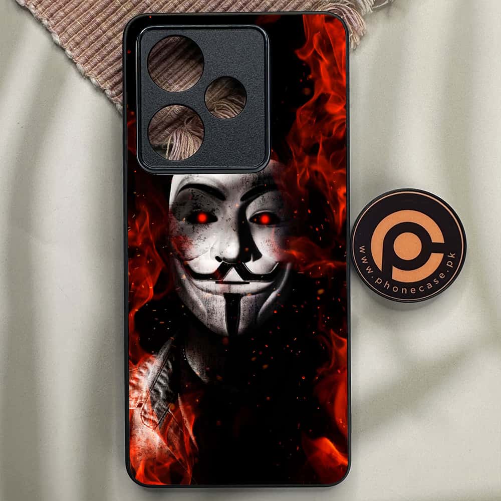 Realme GT 7 - Anonymous 2.0 Series - Premium Metal Printed soft Bumper shock Proof Case