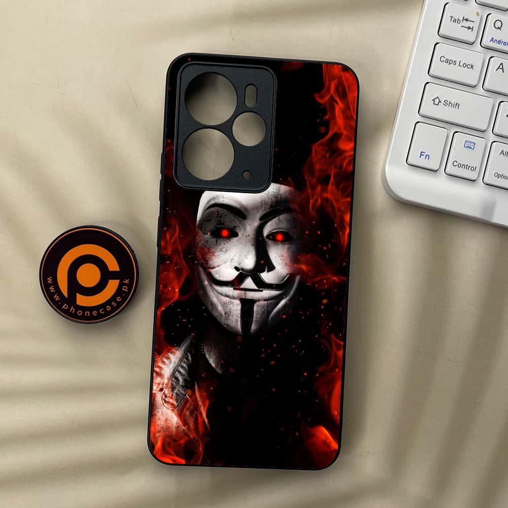Realme 14T 5G - Anonymous 2.0 Series - Premium Metal Printed soft Bumper Shock Proof Case