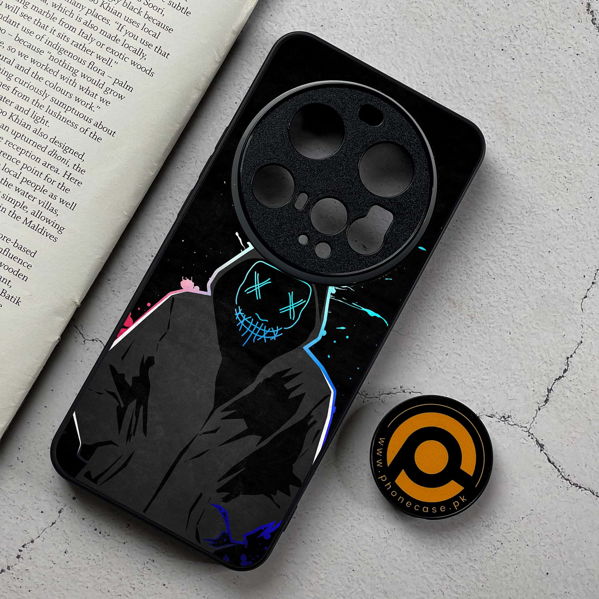 Xiaomi 15 Ultra - Anonymous 2.0 Series - Premium Metal Printed Soft Bumper Shockproof Case