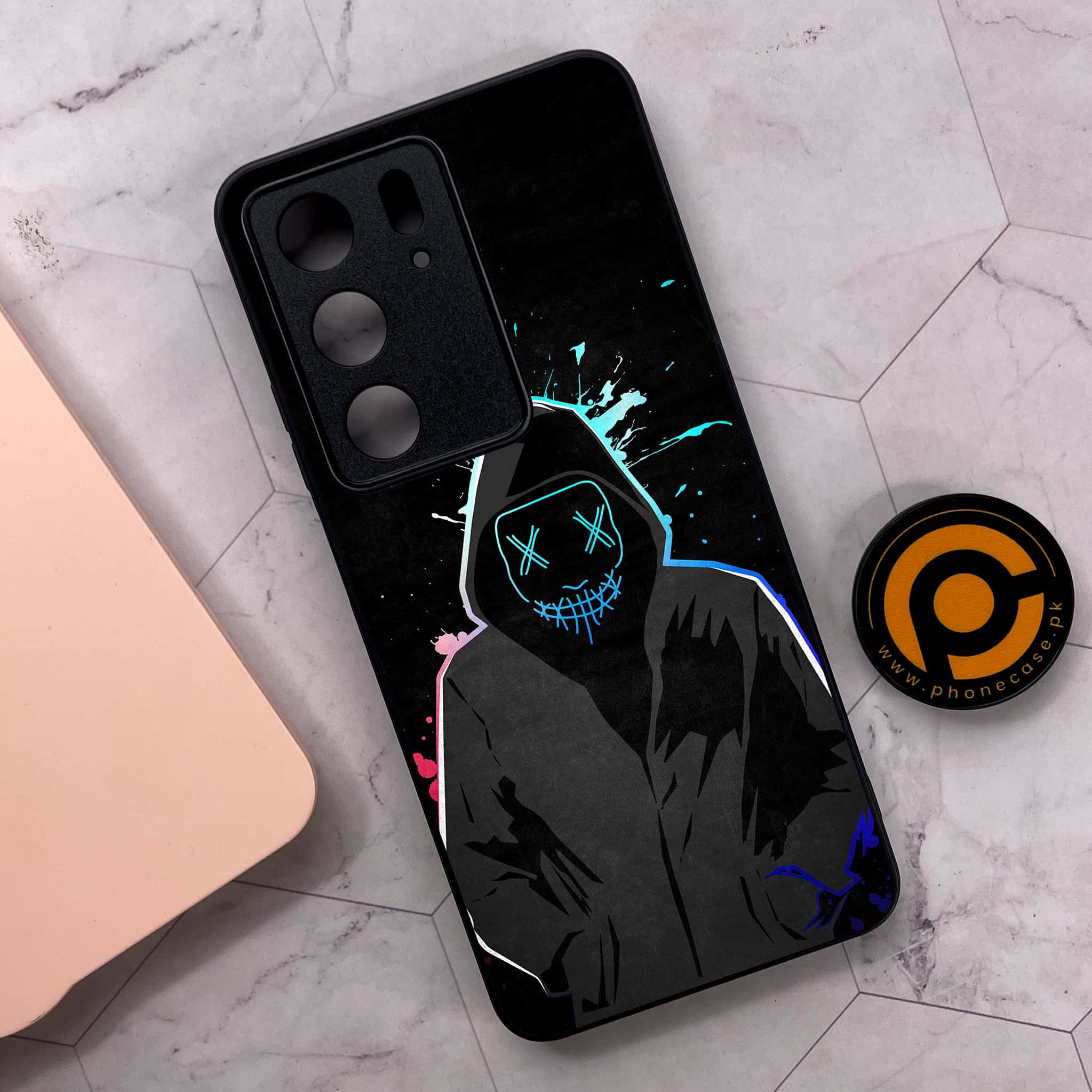 Realme C75x 4G - Anonymous 2.0 Series - Premium Metal Printed soft Bumper shock Proof Case