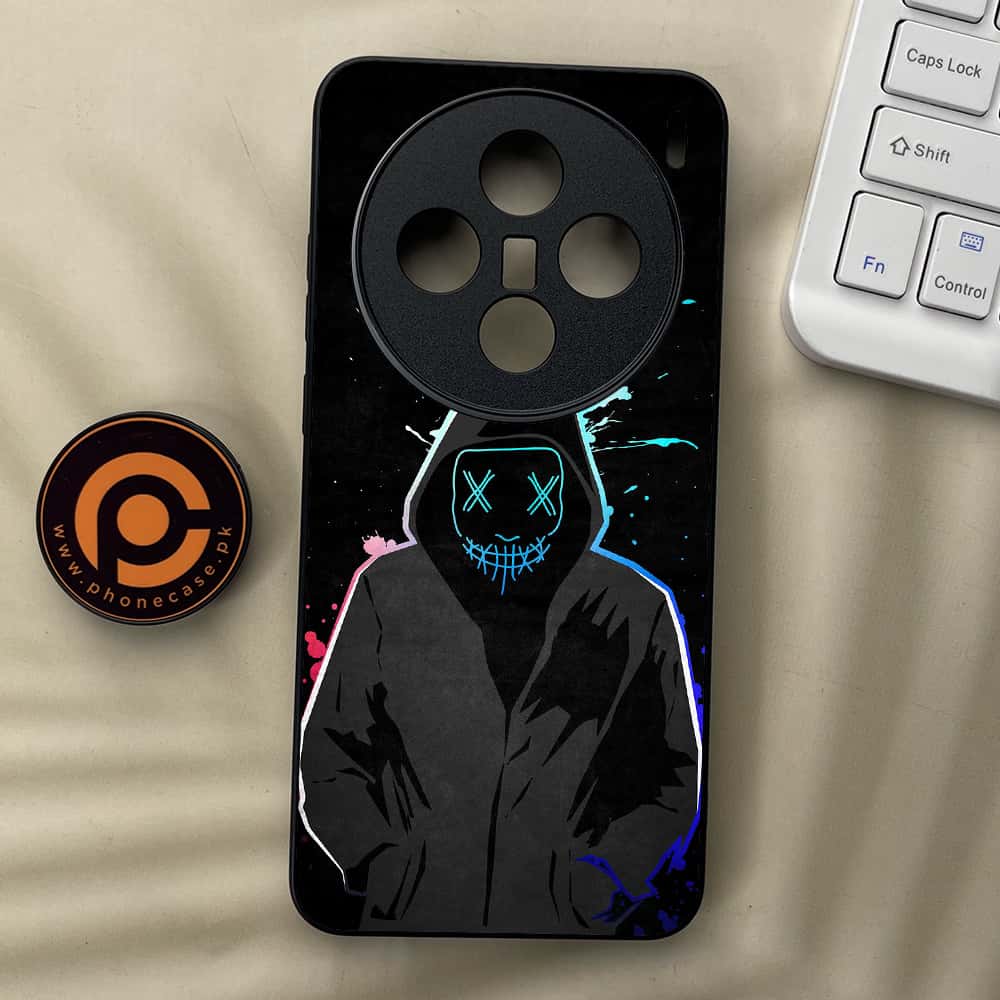 Vivo X200 - Anonymous 2.0 Series - Premium Metal  Printed soft Bumper shock Proof Case