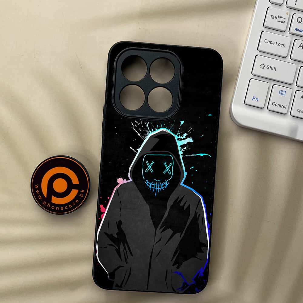 Honor X5b Plus - Anonymous 2.0 Series - Premium Metal  Printed soft Bumper shock Proof Case