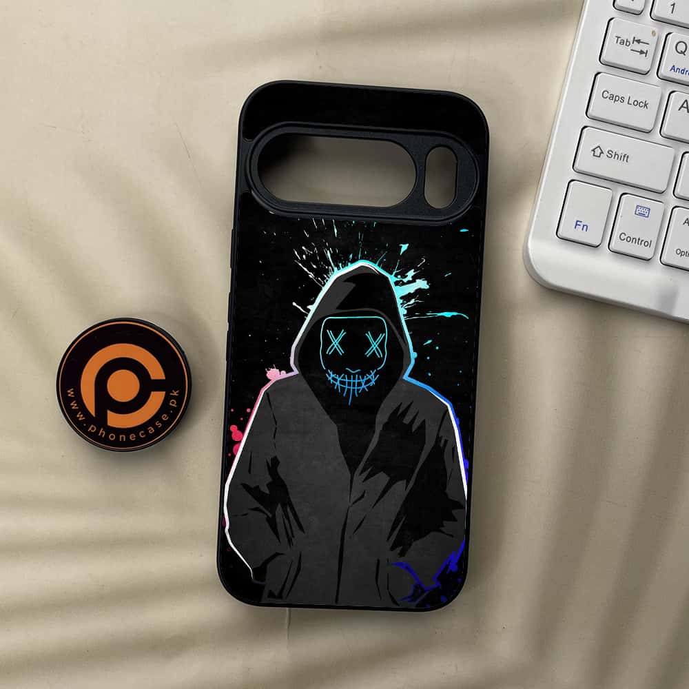 Google Pixel 10  - Anonymous 2.0 Series - Premium Metal Printed soft Bumper Shockof Case