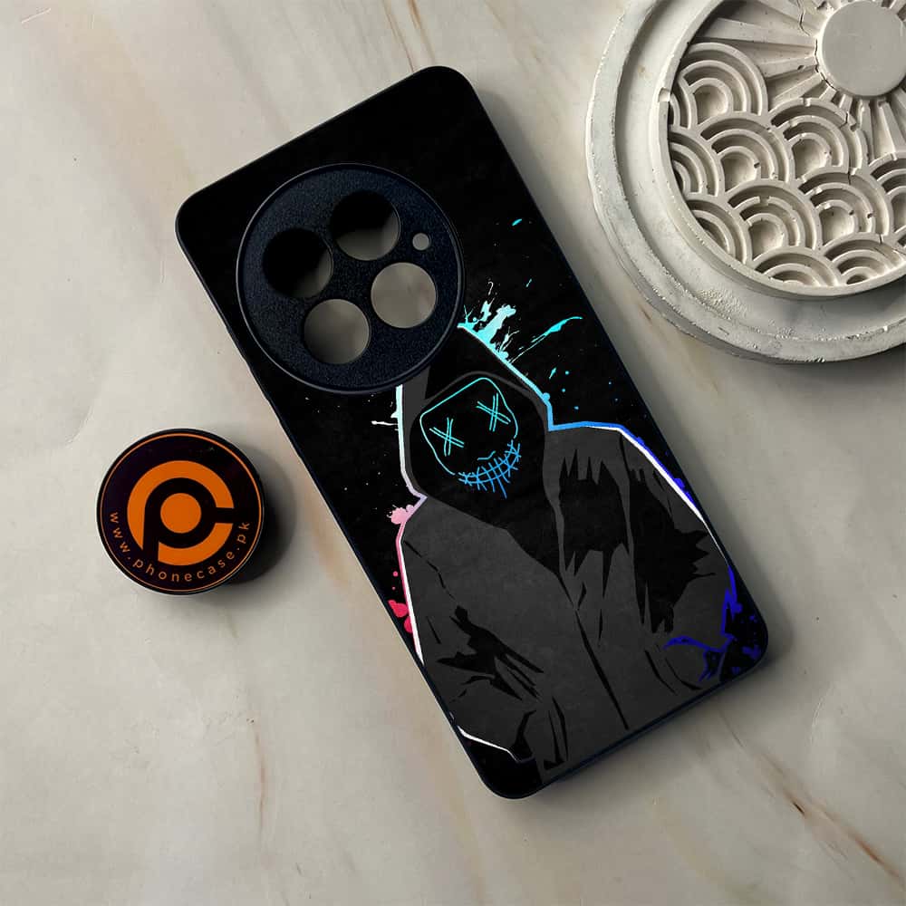 OnePlus 13 - Anonymous 2.0 Series - Premium Metal Printed soft Bumper shock Proof Case