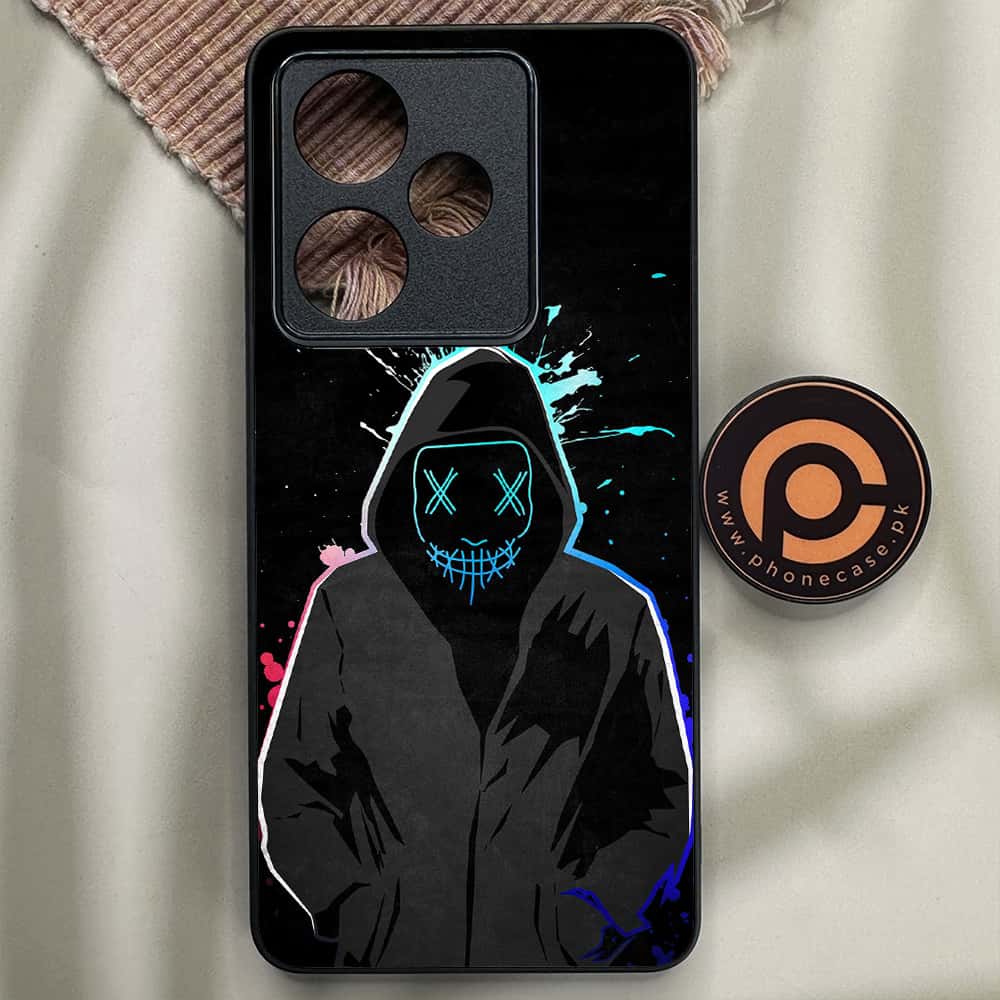 Realme GT 7 - Anonymous 2.0 Series - Premium Metal Printed soft Bumper shock Proof Case