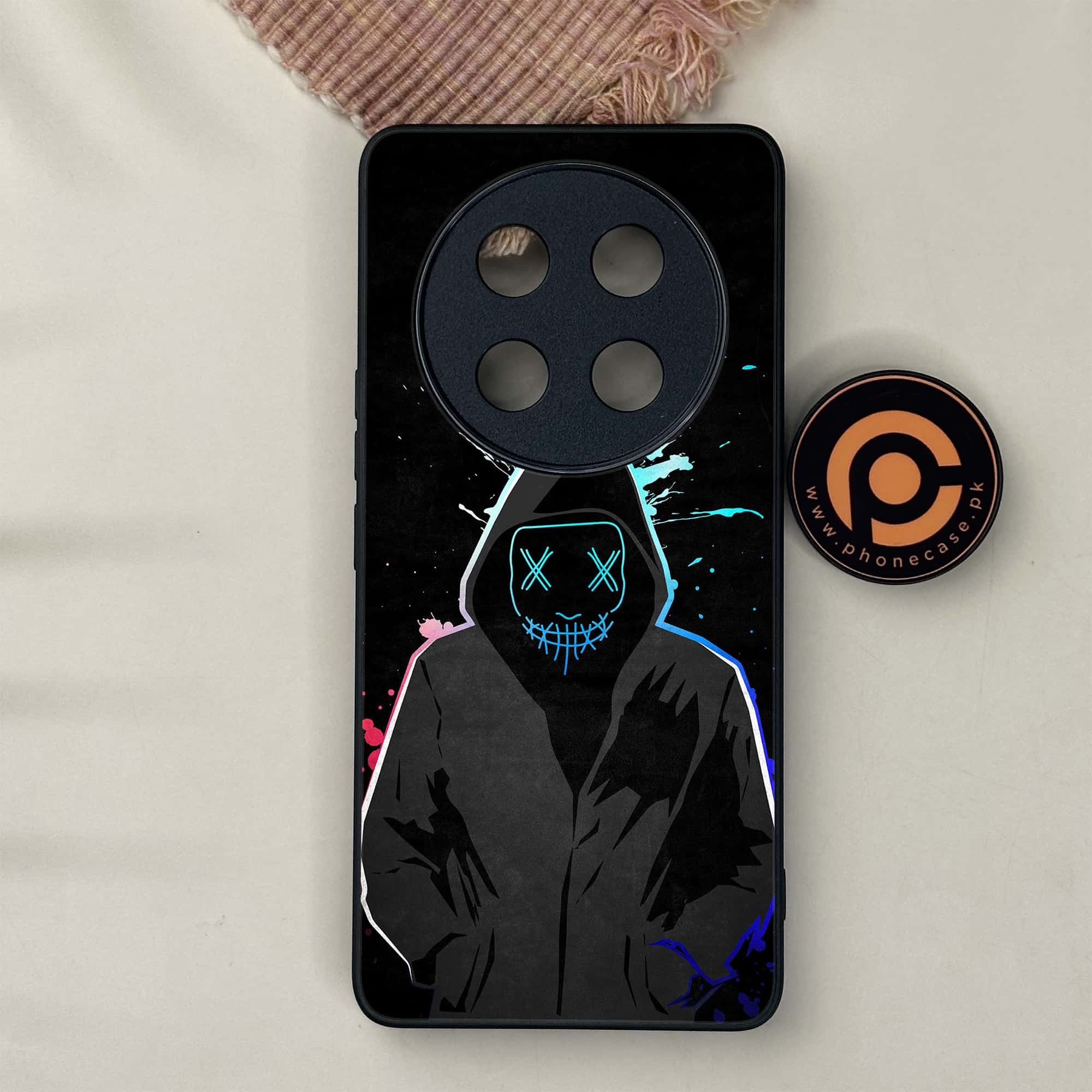 Honor X9c 5G - Anonymous 2.0 Series - Premium Metal Printed soft Bumper shock Proof Case