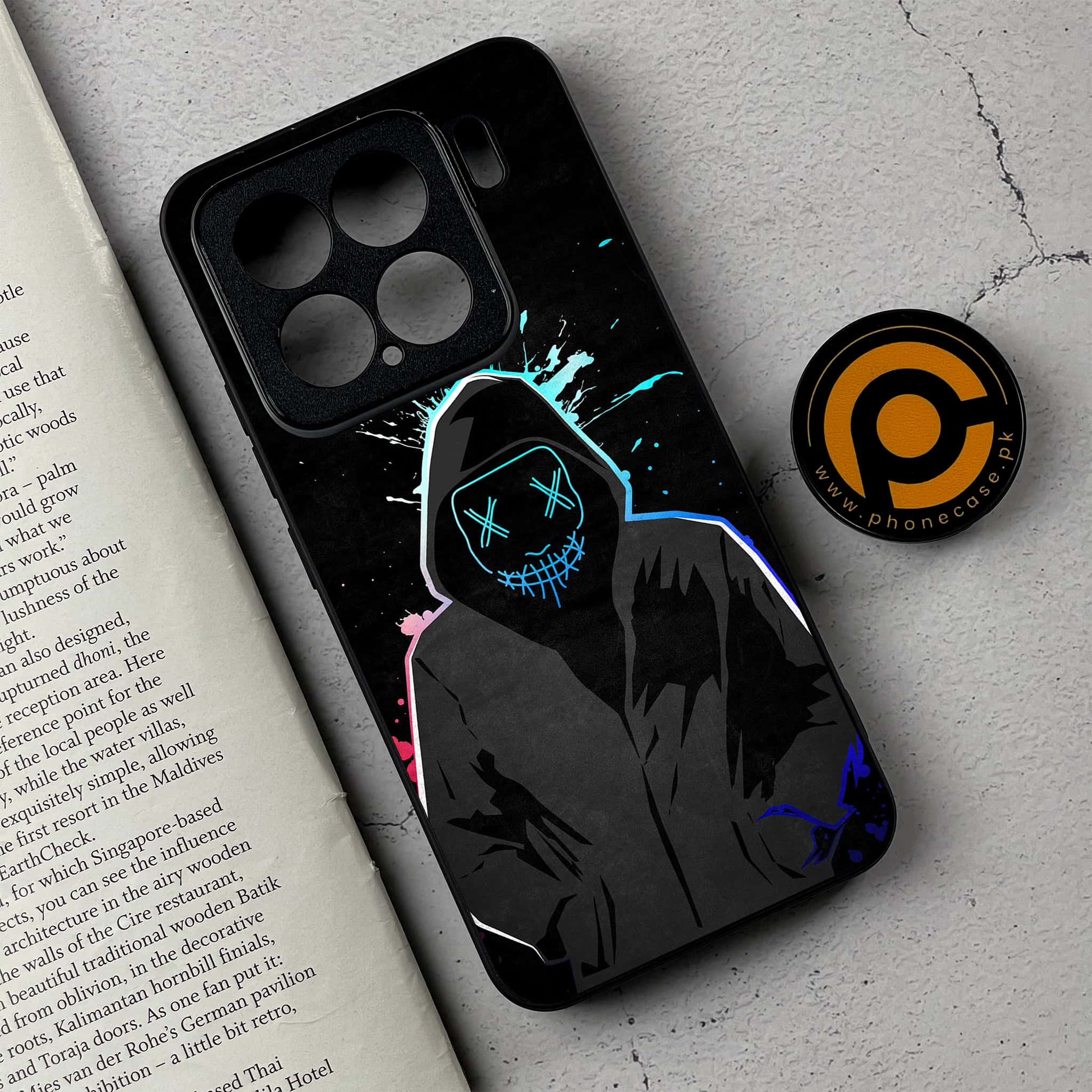 Xiaomi 15 - Anonymous 2.0 Series - Premium Metal Printed soft Bumper shock Proof Case
