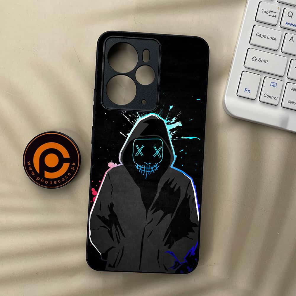 Realme 14 5G - Anonymous 2.0 Series - Premium Metal Printed soft Bumper Shock Proof Case