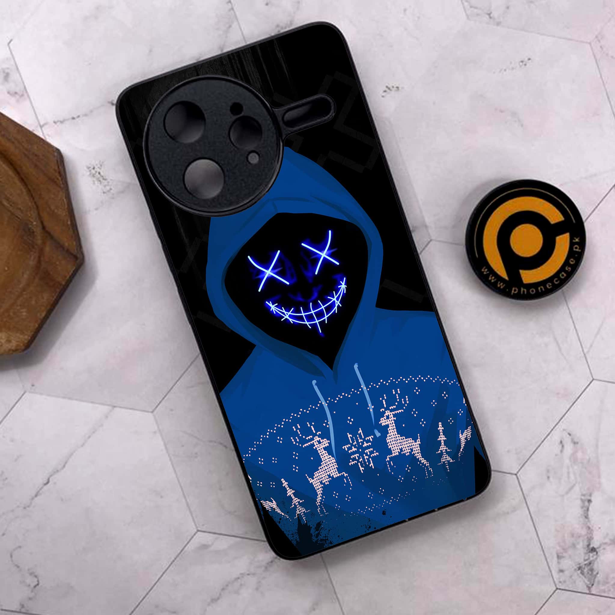 Xiaomi Poco F7 Ultra 5G - Anonymous 2.0 Series - Premium Metal Printed soft Bumper shock Proof Case