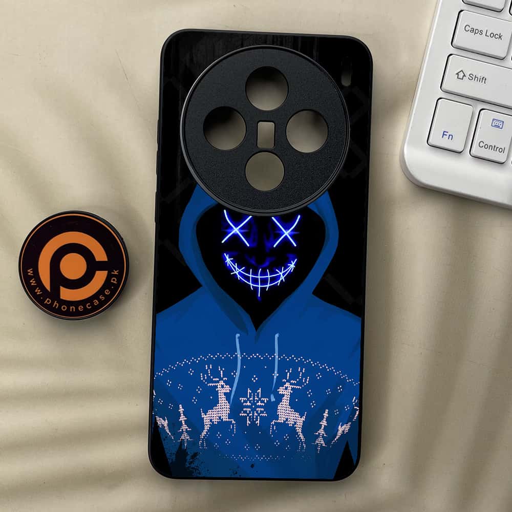 Vivo X200 - Anonymous 2.0 Series - Premium Metal  Printed soft Bumper shock Proof Case