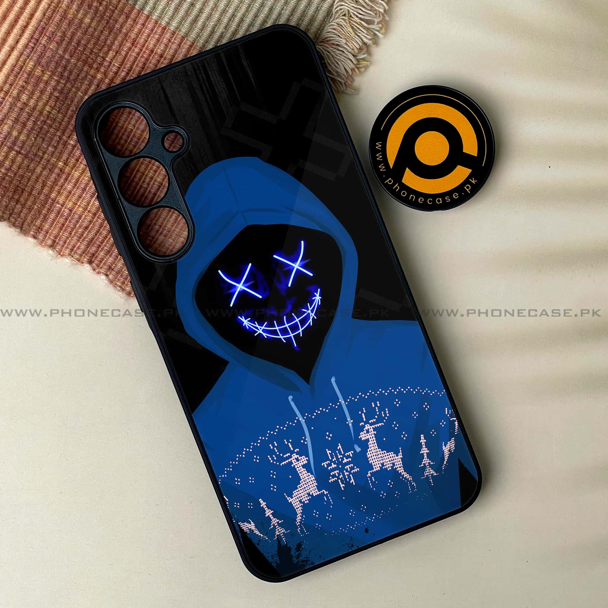 Samsung Galaxy A05s - Anonymous 2.0 Series - Premium Metal Printed soft Bumper shock Proof Case