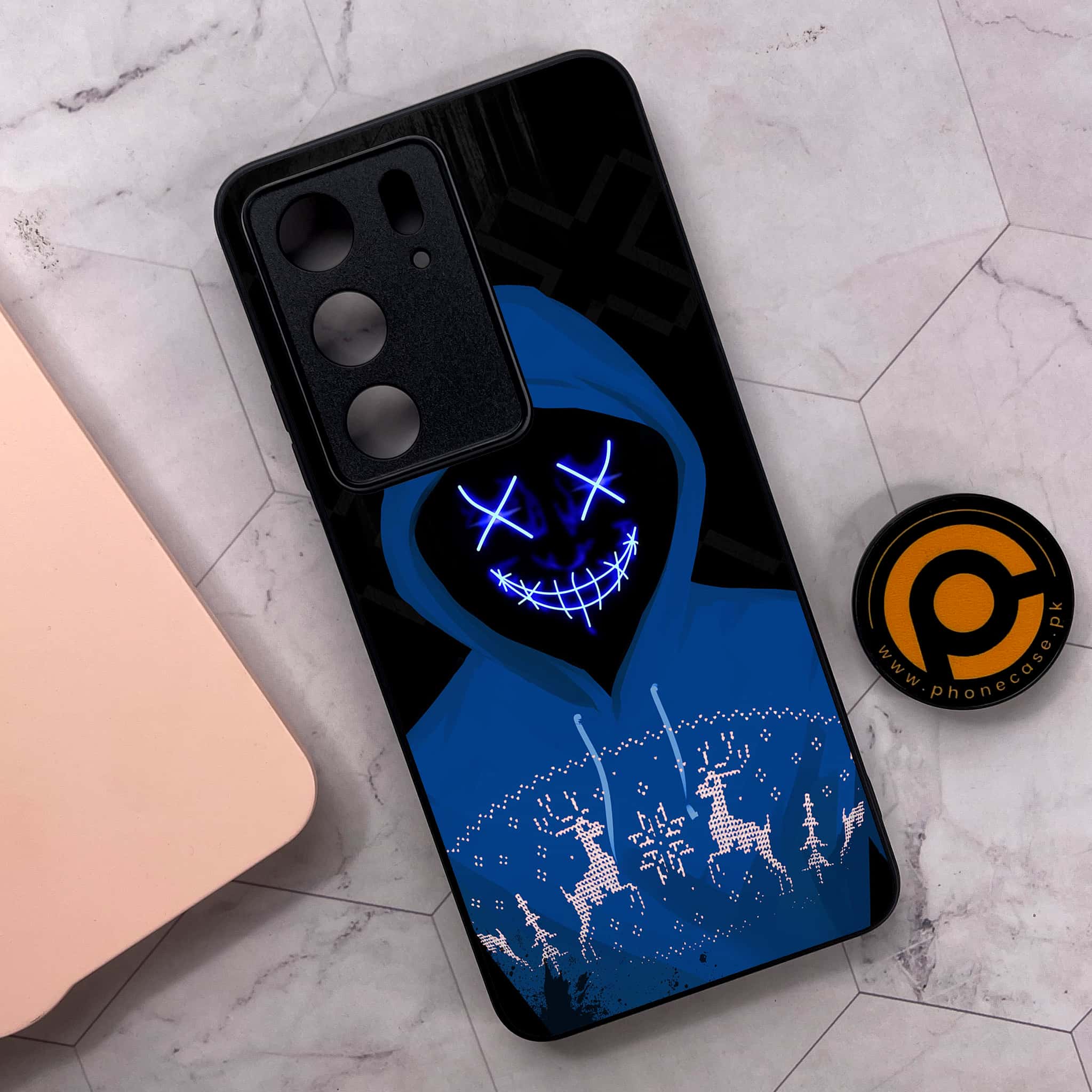 Realme C75x 4G - Anonymous 2.0 Series - Premium Metal Printed soft Bumper shock Proof Case