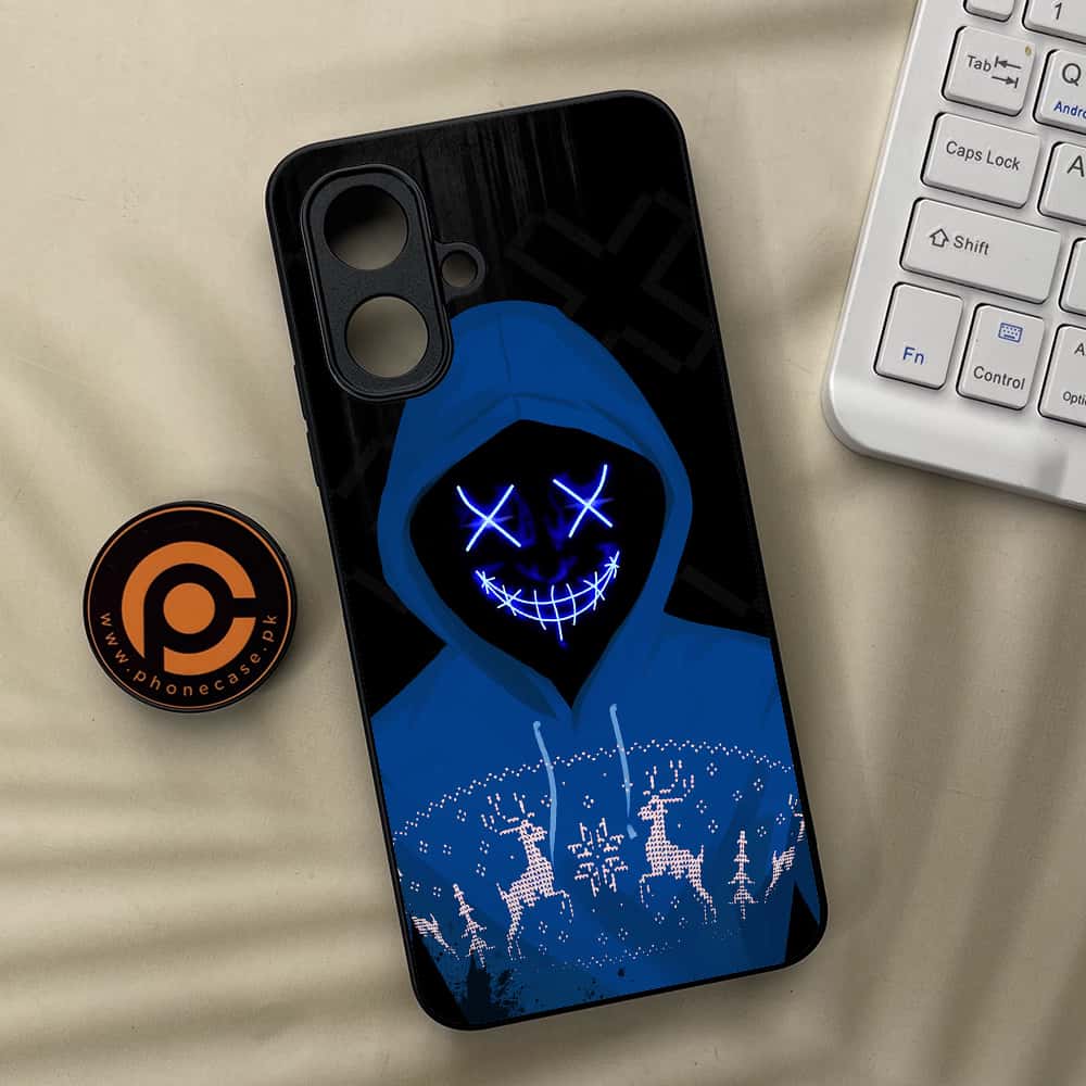 Tecno Spark Go 2 - Anonymous 2.0 Series - Premium Metal Printed soft Bumper Shock Proof Case
