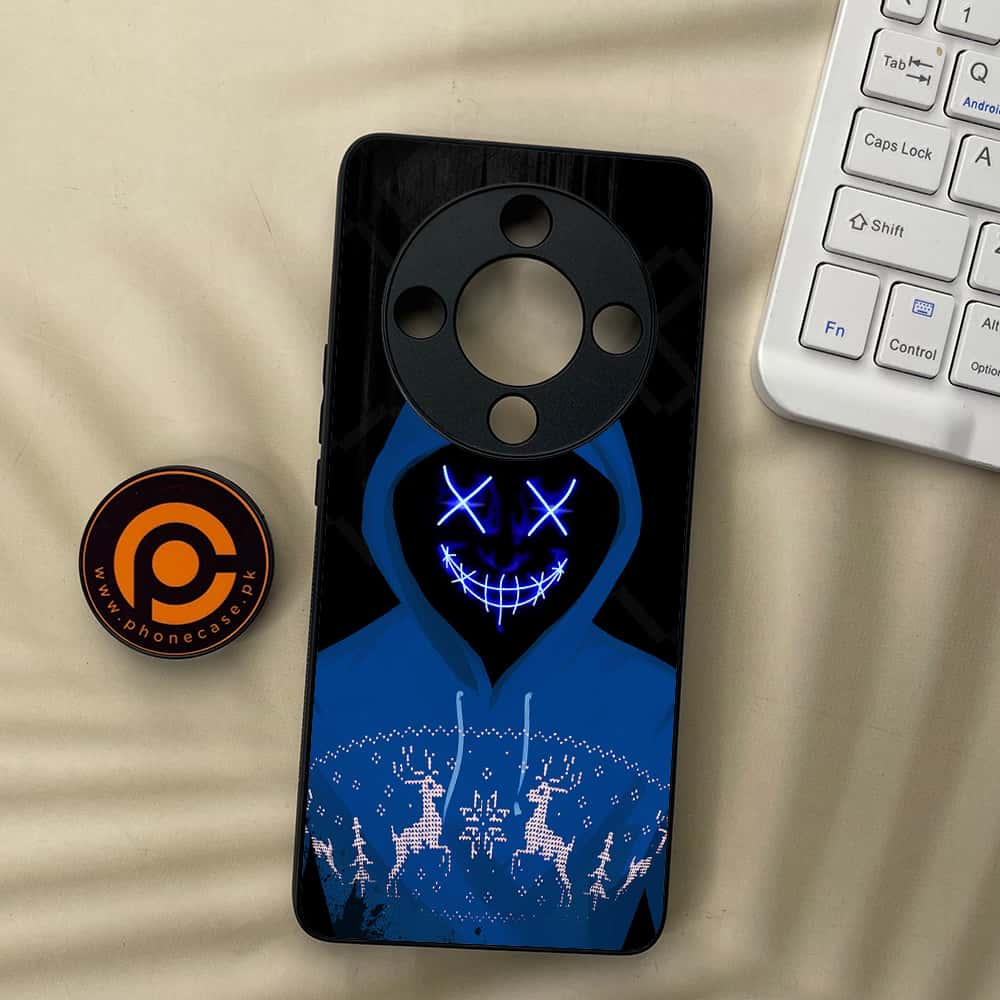 HONOR X9b 5G - Anonymous 2.0 Series - Premium Metal  Printed soft Bumper shock Proof Case