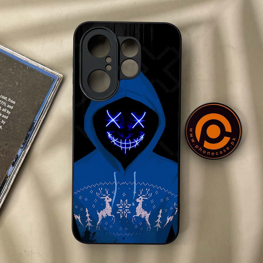 Vivo X200 FE - Anonymous 2.0 Series - Premium Metal Printed soft Bumper Shock Proof Case