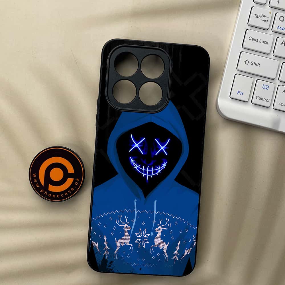 Honor X5b Plus - Anonymous 2.0 Series - Premium Metal  Printed soft Bumper shock Proof Case