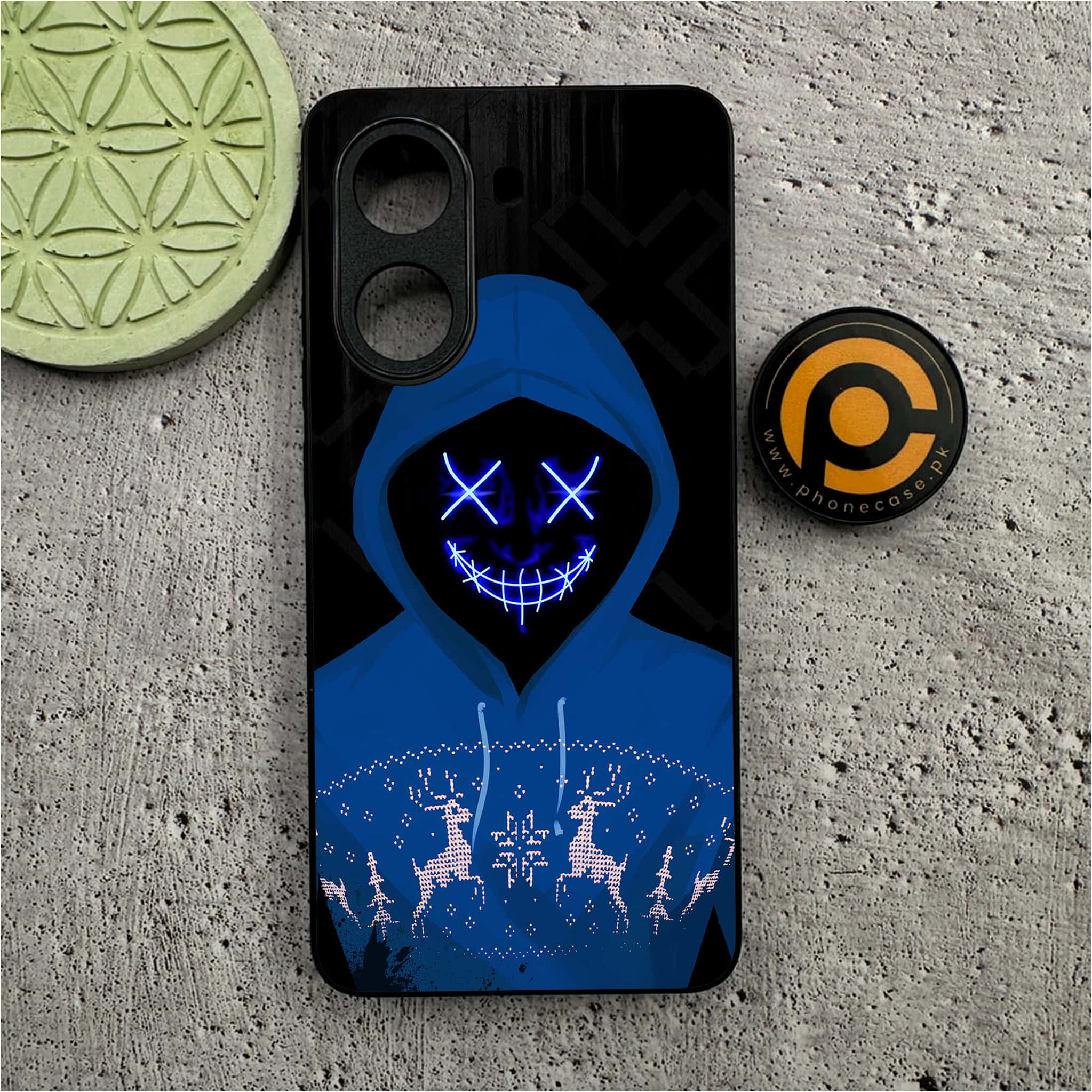 Xiaomi Redmi Turbo 4 - Anonymous 2.0 Series - Premium Metal Printed soft Bumper shock Proof Case