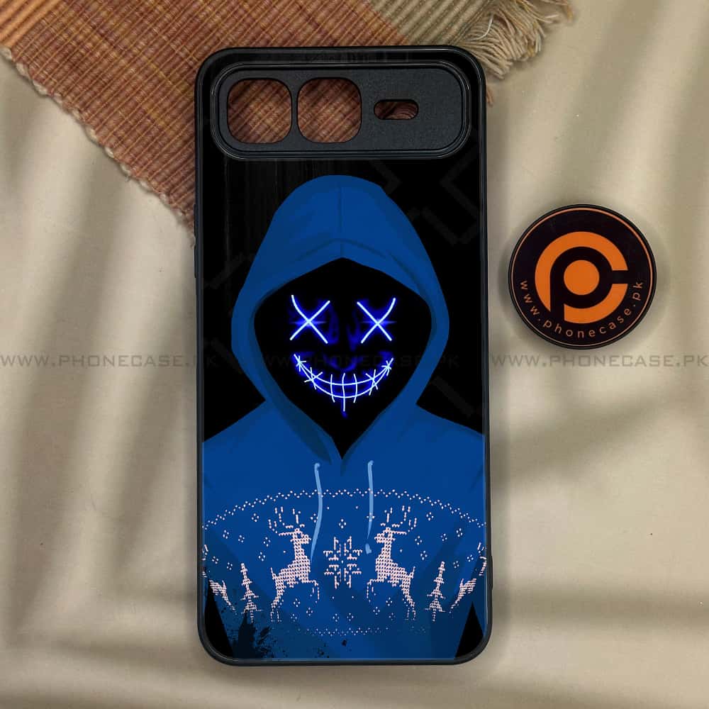 Infinix Smart 10 Plus - Anonymous 2.0 Series - Premium Metal Printed soft Bumper shock Proof Case
