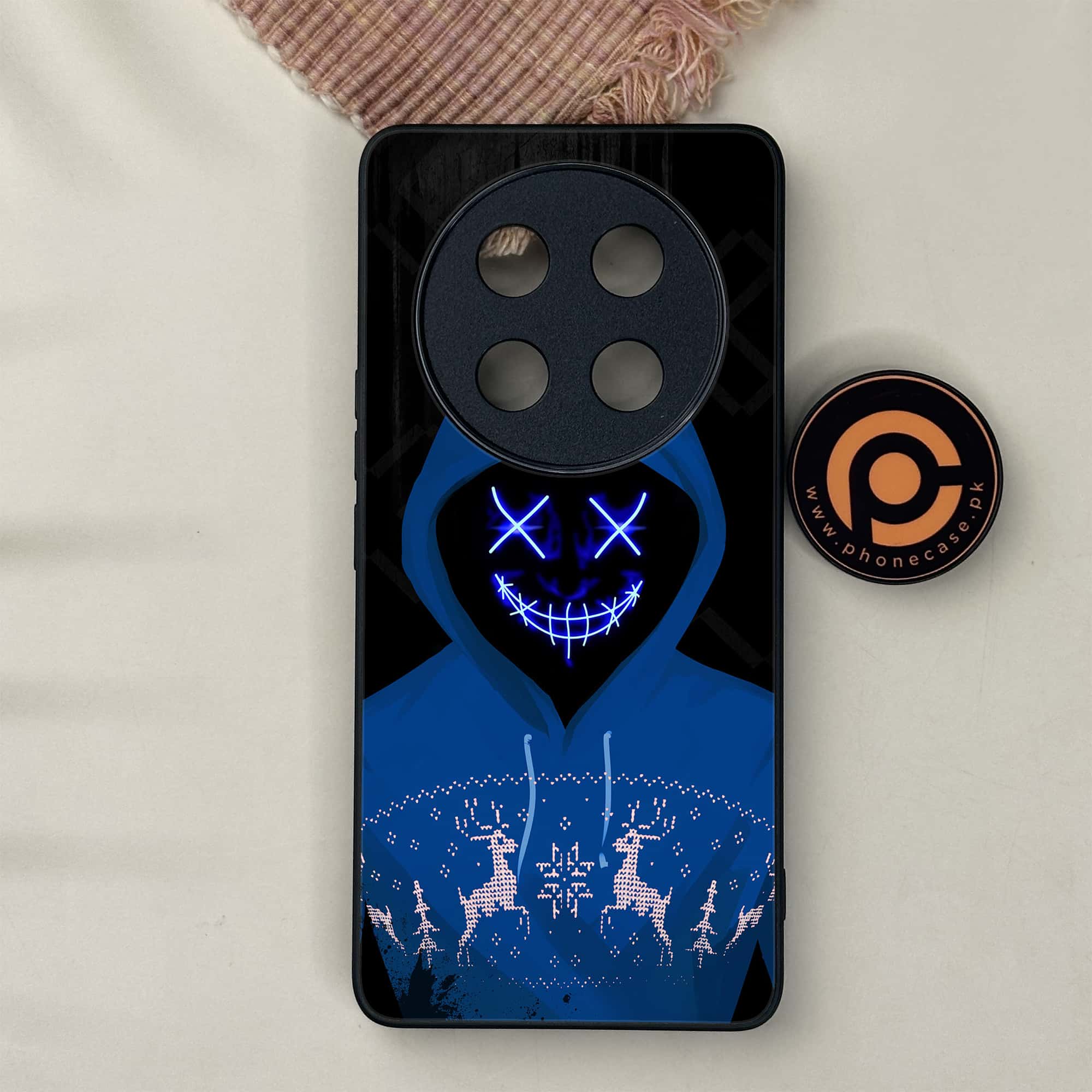 Honor X9c 5G - Anonymous 2.0 Series - Premium Metal Printed soft Bumper shock Proof Case