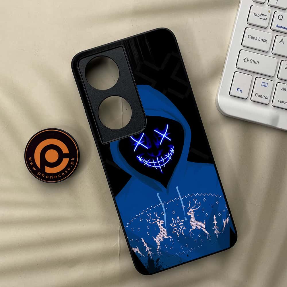 Honor X7b - Anonymous 2.0 Series - Premium Metal  Printed soft Bumper shock Proof Case