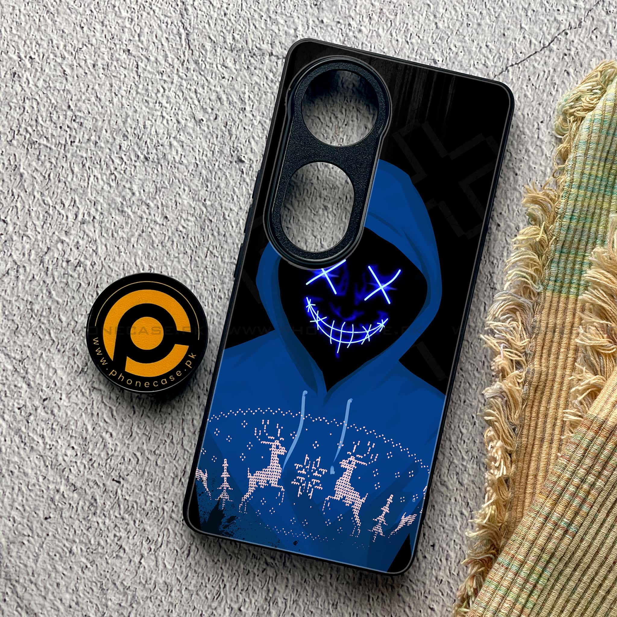 Vivo S19 Pro - Anonymous 2.0 Series - Premium Metal Printed soft Bumper shock Proof Case