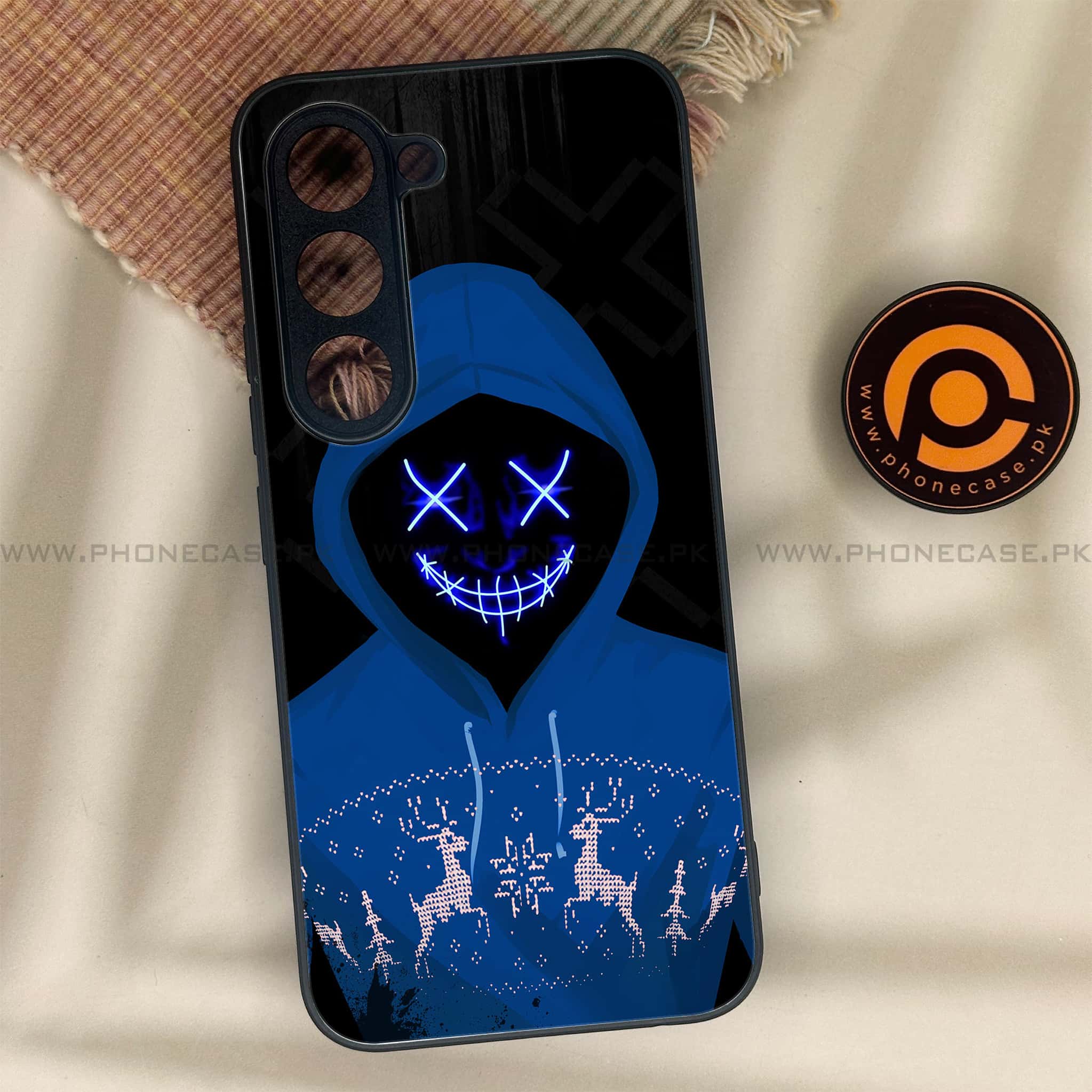 Tecno Spark 40 Pro - Anonymous 2.0 Series - Premium Metal Printed soft Bumper shock Proof Case