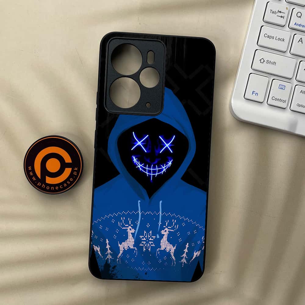 Realme 14T 5G - Anonymous 2.0 Series - Premium Metal Printed soft Bumper Shock Proof Case