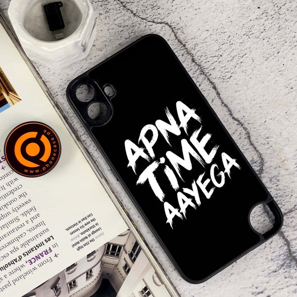 Nothing CMF Phone 1 - Apna Time Ayega - Premium Metal Printed soft Bumper Shock Proof Case