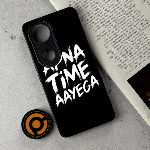 Vivo V50 - Apna Time Ayega - Premium Metal Printed Soft Bumper Shockproof Case