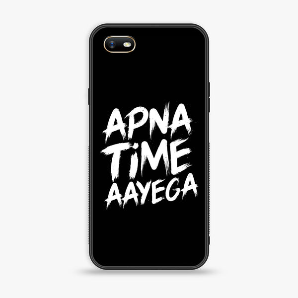 Oppo F11 - Apna Time Ayega  - Premium Printed Glass Case