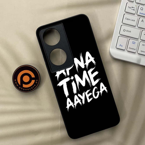Honor x7b - Apna Time Ayega - Premium Metal Printed soft Bumper shock Proof Case
