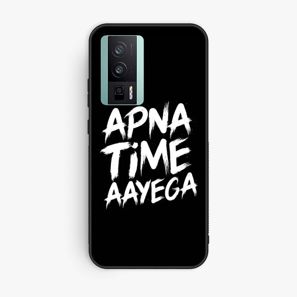 Xiaomi Redmi K60 Pro - Apna Time Ayega - Premium Printed soft Bumper shock Proof Case