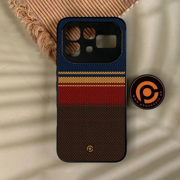Classic Weave Design 1 - Premium Metal Phone Case All Models