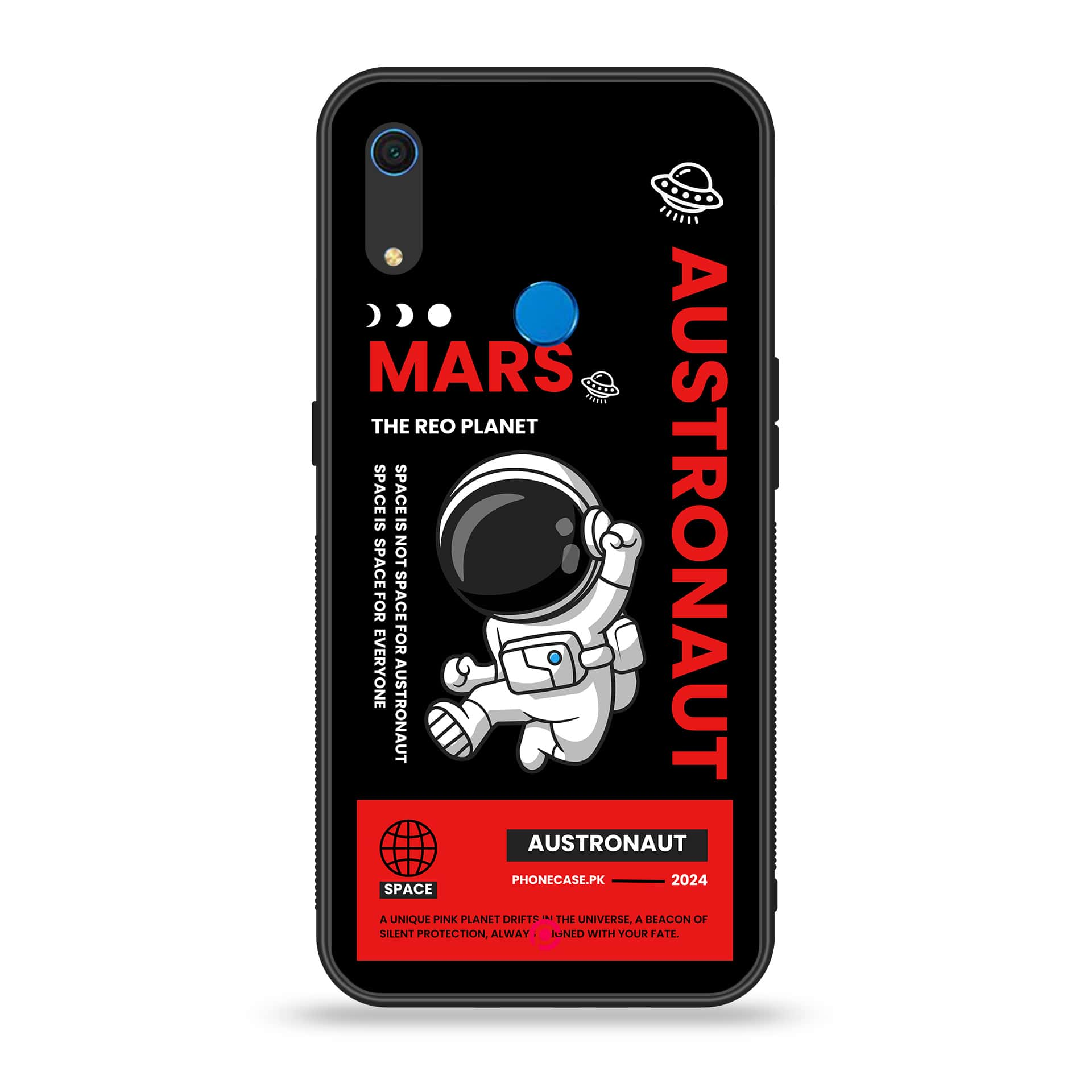 Huawei Y6s - Astronaut Series - Premium Printed Metal soft Bumper shock Proof Case