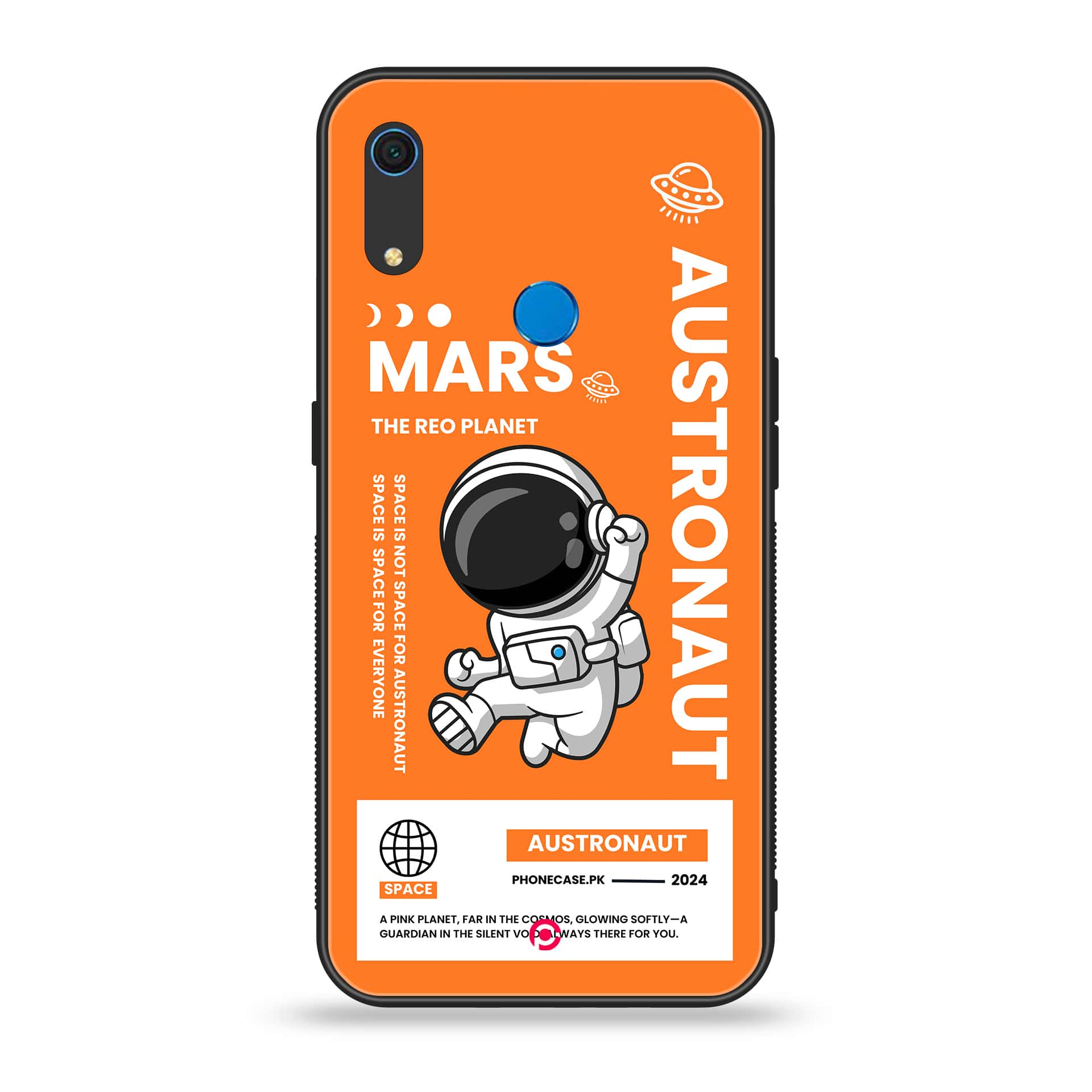 Huawei Y6s - Astronaut Series - Premium Printed Metal soft Bumper shock Proof Case