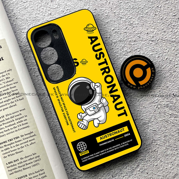 Vivo Y19s Pro - Astronaut Design 7 - Premium Metal Printed soft Bumper shock Proof Case CS-22304