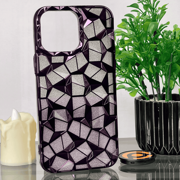 iPhone 14 Pro Max Premium Diamond Cut ShockProof Case