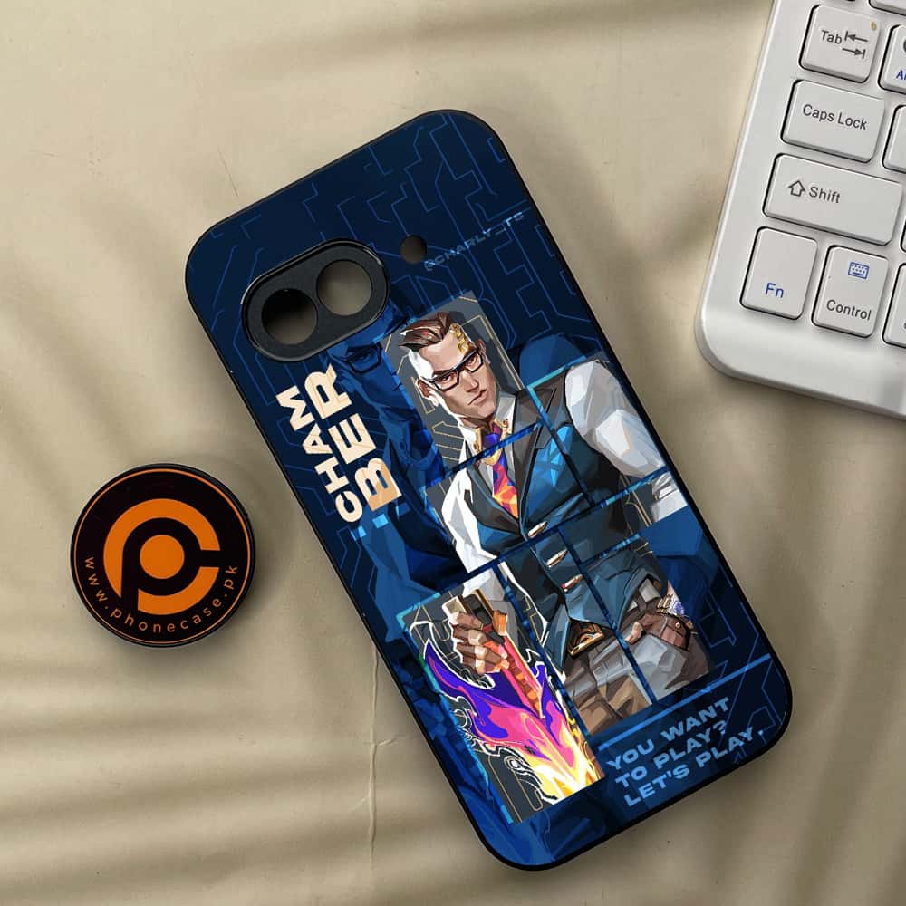 Google Pixel 9a -  Battle-Ready Series - Premium Metal Printed soft Bumper Shock Proof Case