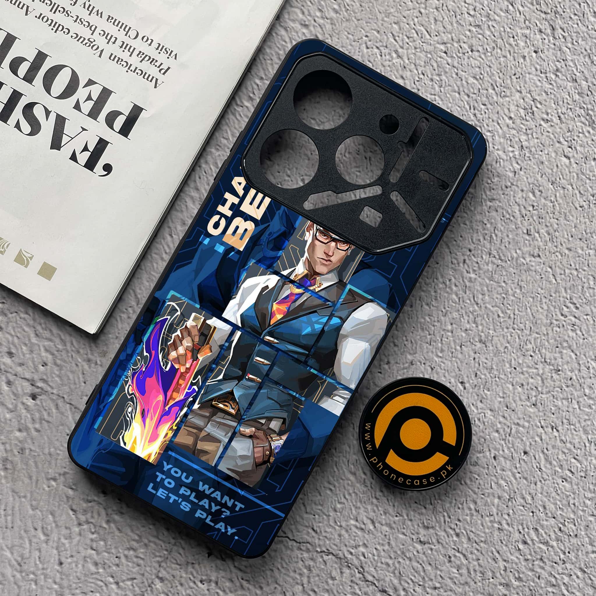 Tecno Pova 6 Neo - Battle-Ready Series - Premium Metal  Printed soft Bumper shock Proof Case