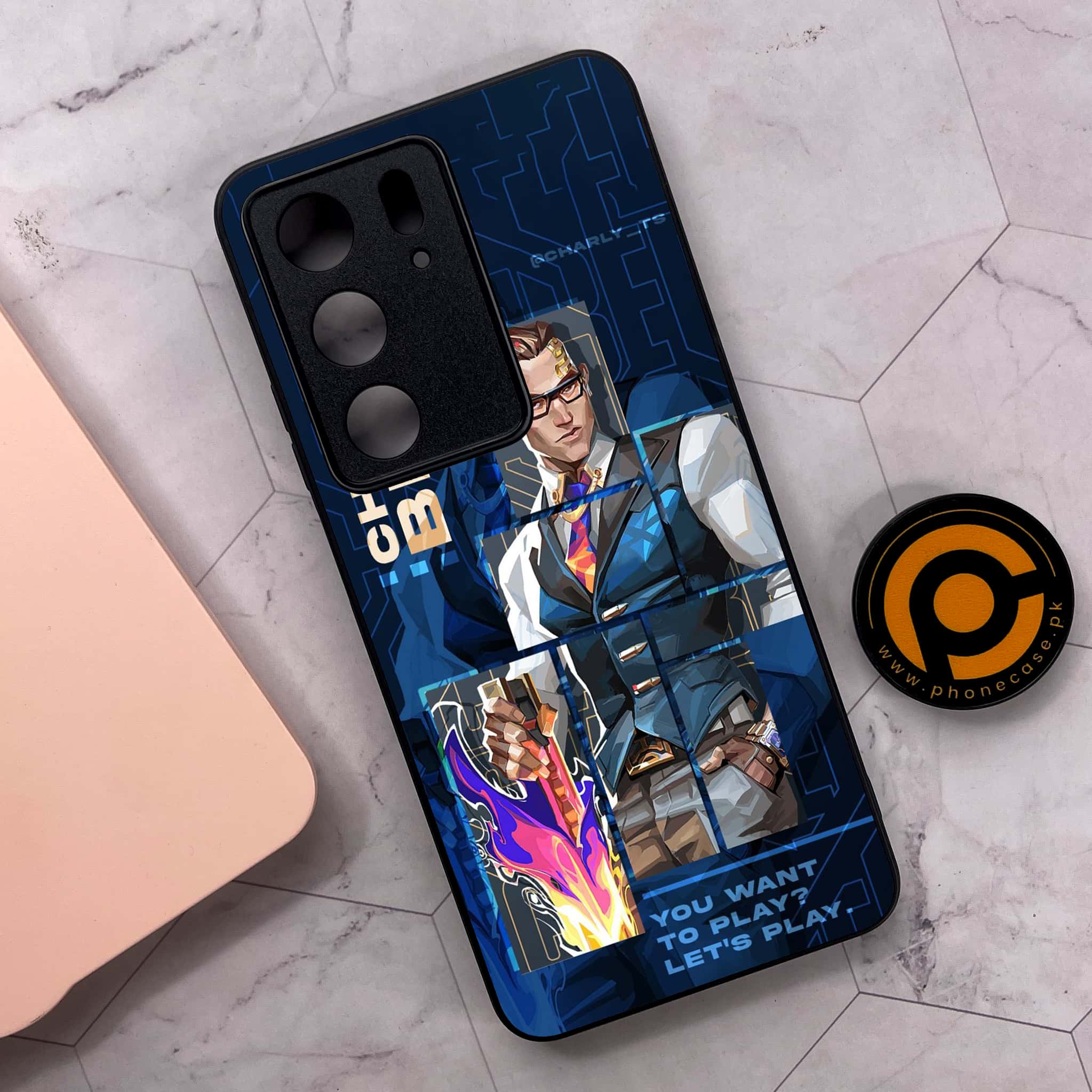 Realme C75x 4G - Battle-Ready Series - Premium Metal Printed soft Bumper shock Proof Case