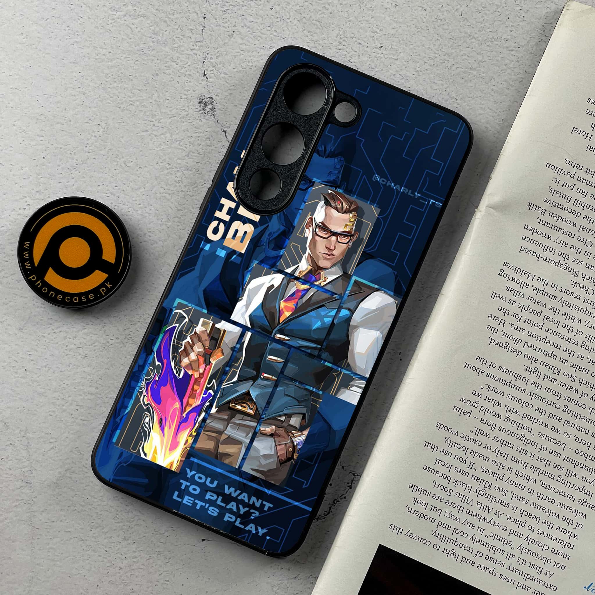 Vivo Y04 - Battle-Ready Series - Premium Metal Printed Soft Bumper Shockproof Case
